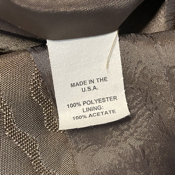 TAYLOR G Dallas Texas size MEDIUM Jacket Embroidered Layered Sleeves USA BRONZE - Picture 13 of 15